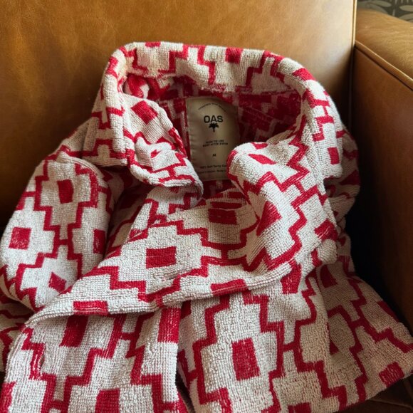 OAS Men's White Terry Machu Shirt - Picture 3 of 4